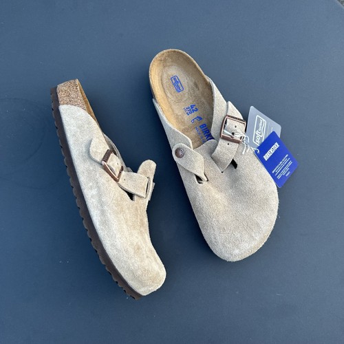 Birkenstock Boston Suede Taupe