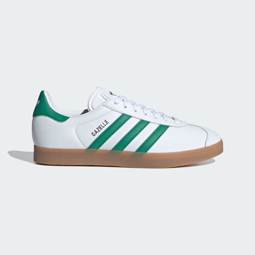 adidas gazelle Cloud White / Bold Green / Gold Metallic