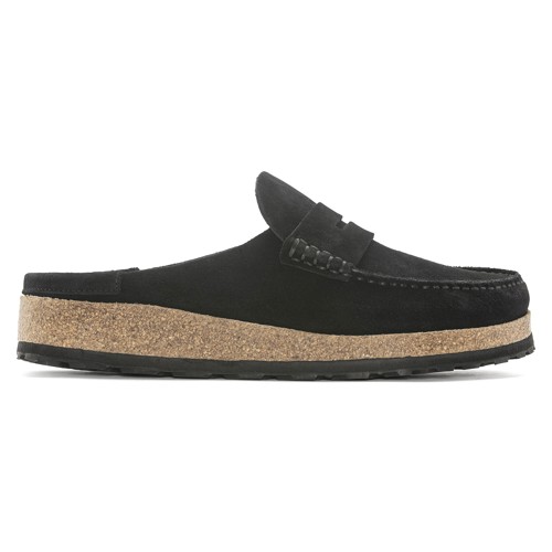 birkenstock naples Suede Black