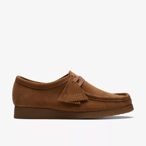 clarks wallabee Cola Suede