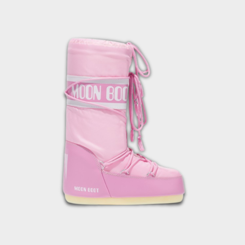 moon-boot high-boots Pink Nylon