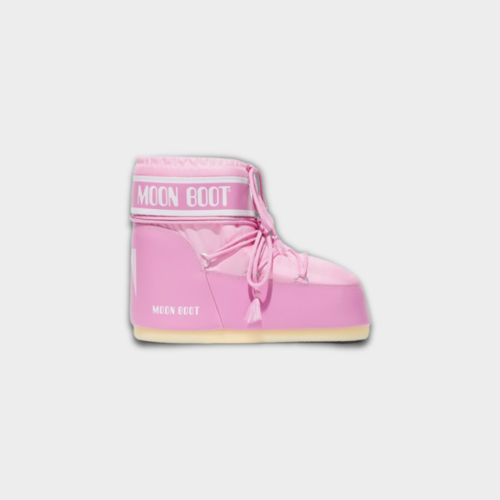 moon-boot low-boots Pink Nylon