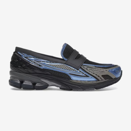 Black Cement Blue Gemstone