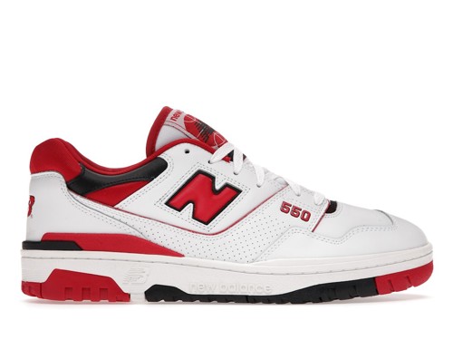 new-balance 550 Red / White