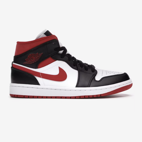 nike air-jordan-1-mid Gym Red Black White