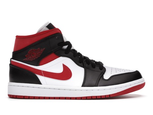 nike air-jordan-1-mid Gym Red Black White