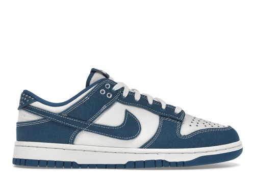 nike dunk-low Industrial Blue Sashiko