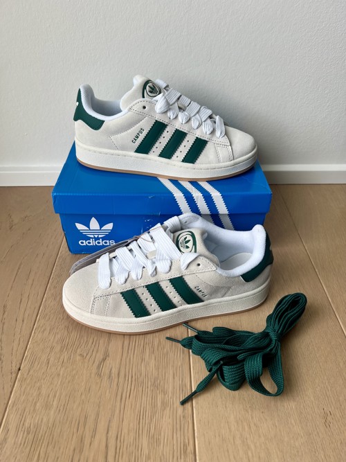 Adidas Campus 00s Crystal White / Core White / Collegiate Green