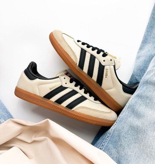 Adidas Samba OG Cream White / Core Black / Sand Strata