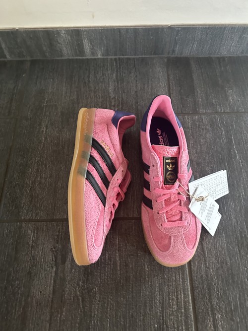 Adidas Gazelle Bliss Pink / Core Black / Collegiate Purple