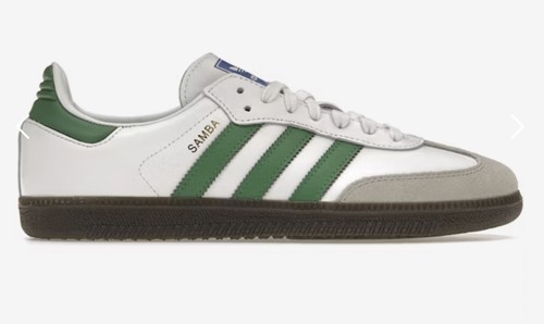 Adidas Samba OG White / Green / Gum