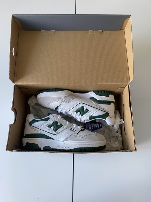 New Balance 550 Green / White