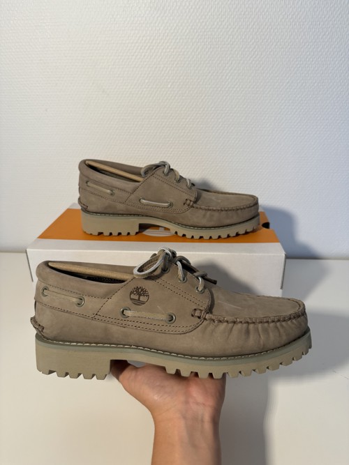 Timberland Authentic 3 Eye Boat Shoe Light Taupe