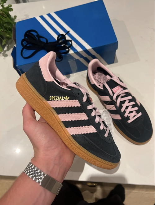 Adidas Handball Spezial Core Black / Clear Pink / Gum