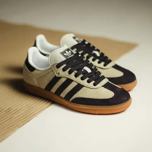 Adidas Samba OG Putty Grey / Aurora Black / Silver Metallic