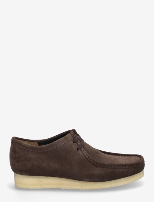 Clarks Wallabee Dark Brown Suede