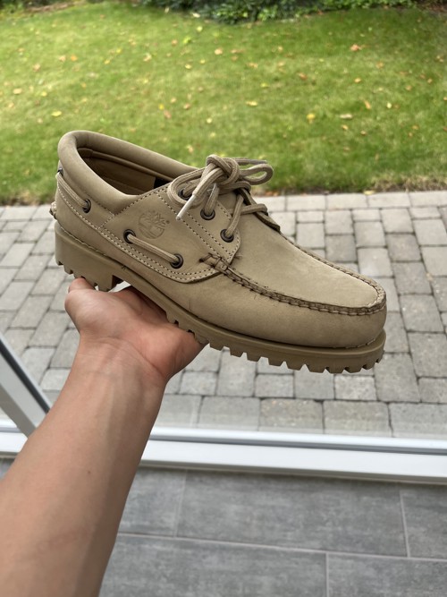 Timberland Authentic 3 Eye Boat Shoe Light Taupe