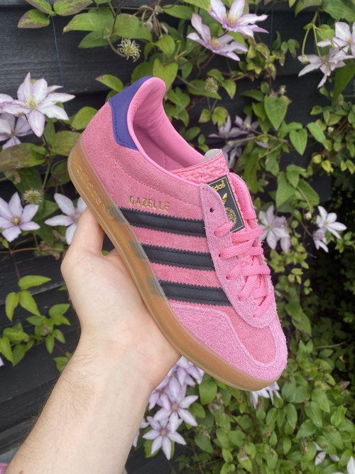 Adidas Gazelle Bliss Pink / Core Black / Collegiate Purple