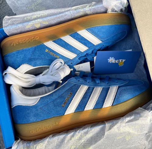 Adidas Gazelle Blue Bird / Cloud White / Blue Bird