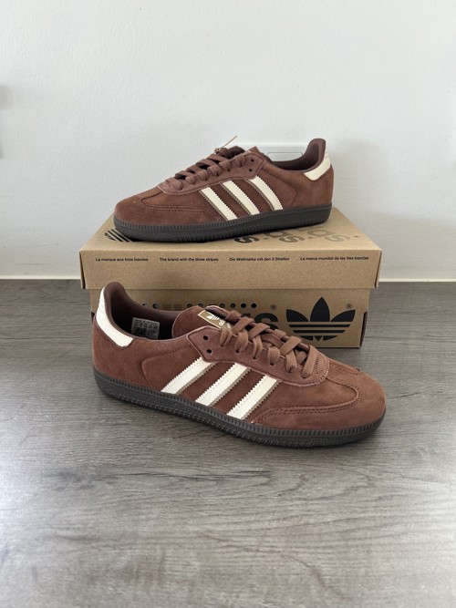 Adidas Samba OG Preloved Brown / Wonder White / Earth Strata